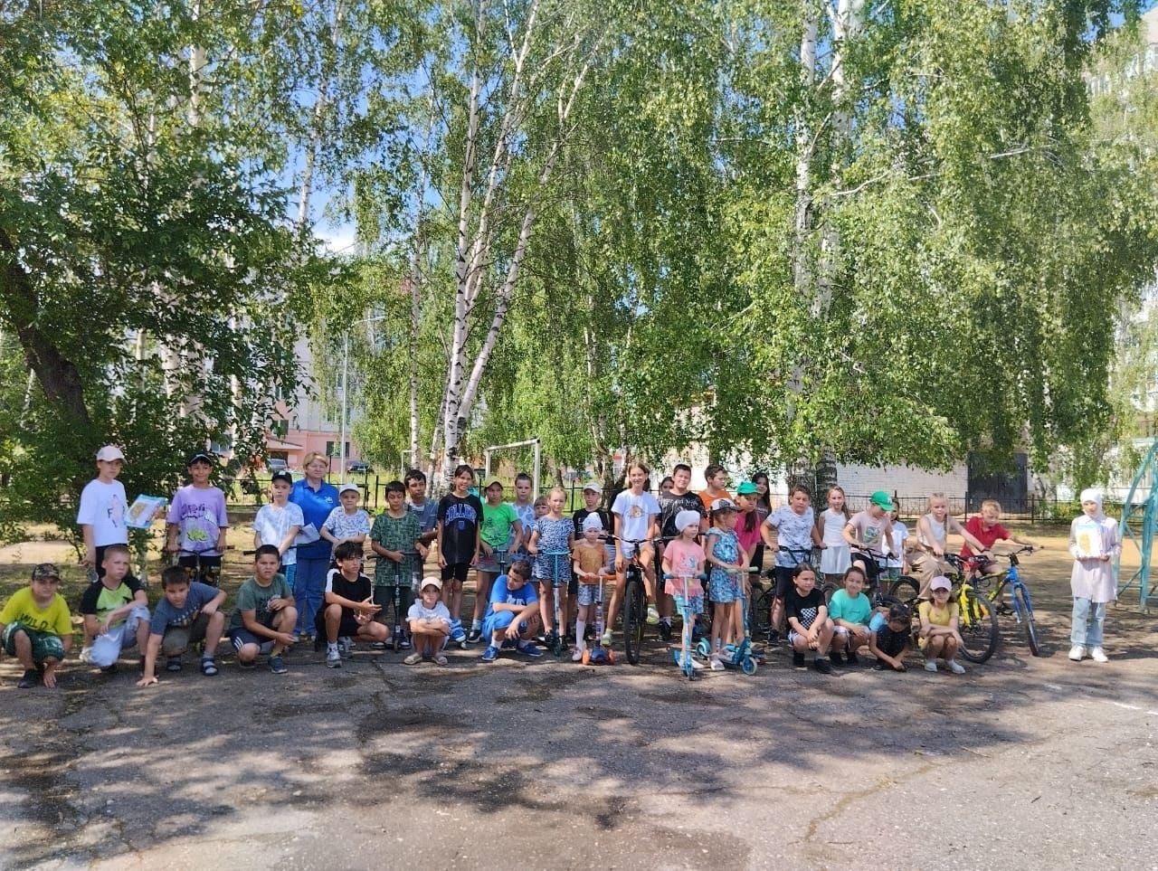 В пришкольном лагере школы №16 прошел День безопасности дорожного движения  | 20.06.2024 | Зеленодольск - БезФормата